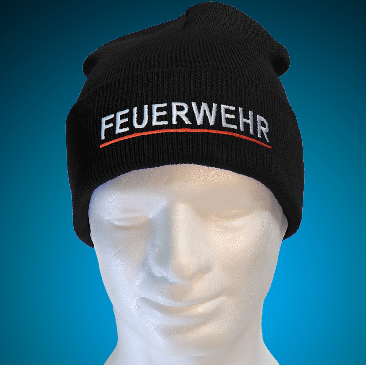 Gestickter Schriftzug „FEUERWEHR“ oder „JUGENDFEUERWEHR“ mit oder ohne Unterstrich