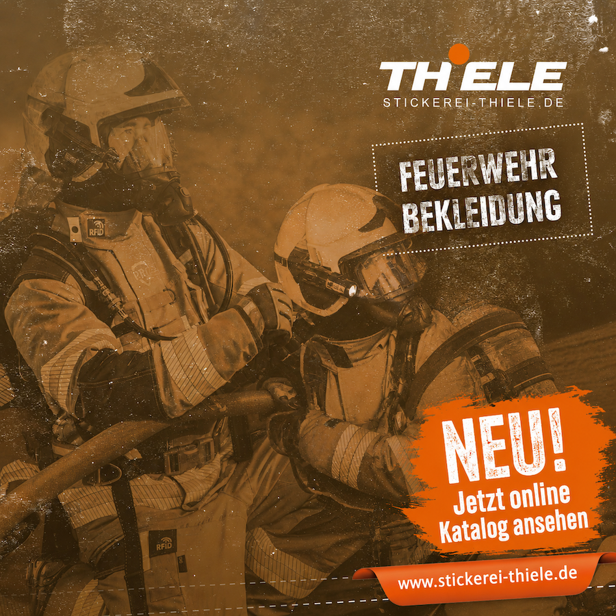 Neuer Blätterkatalog für Feuerwehrbekleidung